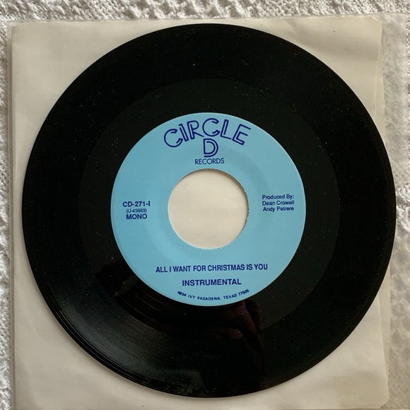 Rare Square Dance 45rpm🎄”All I Want Forr Christmas Is You” - Picture 3 of 5